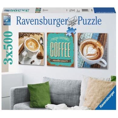 Ravensburger Coffee Time Tryptyk Puzzle X Element W Smyk