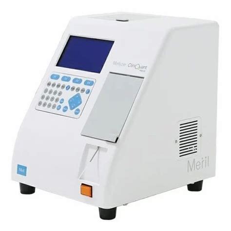 Merilyzer Cliniquant Micro Semi Automated Biochemistry Analyzer Assays