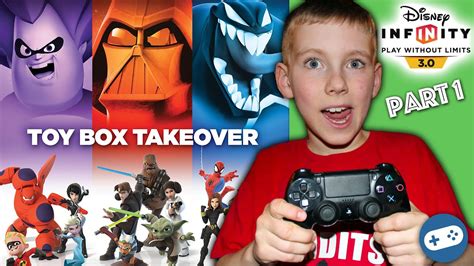 Disney Infinity 3 0 Toybox Takeover Part 1 YouTube