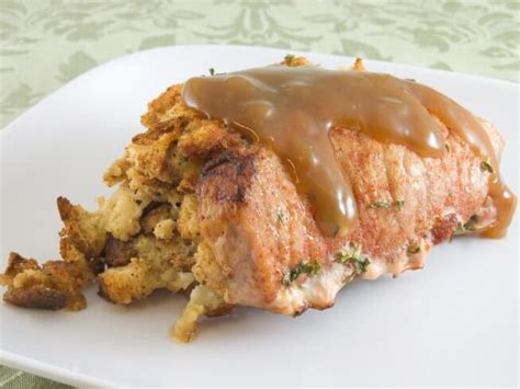 Milk Braised Stuffed Pork Chops Recipe