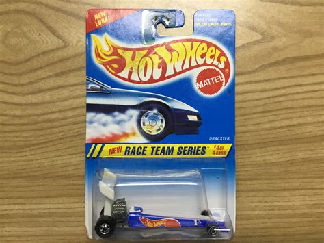 Hot Wheels Race Team Series Dragster. Box 2