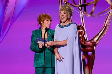 Reba McEntire & Melissa Peterman Were Dates at the 2024 Emmys | NBC Insider