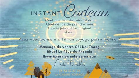 Carte Cadeau Massage