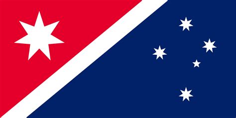 Simplified Australian Flag Redesign Vexillology