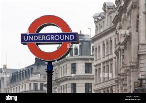 London Underground Sign, London, England, UK Stock Photo - Alamy