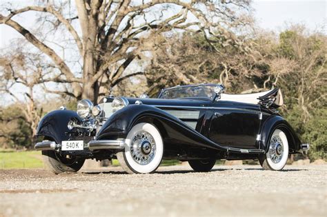 1937 Mercedes Benz 540 K Cabriolet A Sports Car Digest The Sports