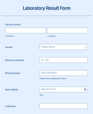 Lab Results Template - prntbl.concejomunicipaldechinu.gov.co