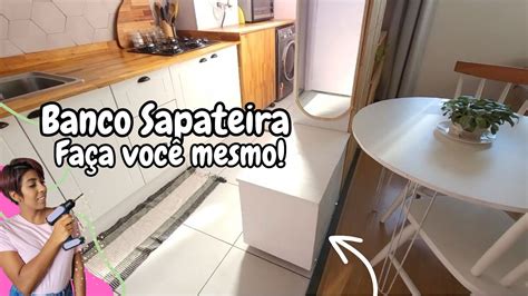 Diy Fa A Voc Mesmo Banco Sapateira Transformei Meu Mini Hall Sala