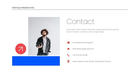 Free Personal Profile PowerPoint Template| Slidebazaar