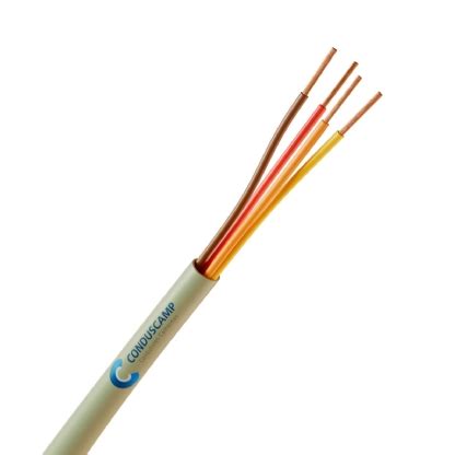 Cabo Manga 4X24 Awg Sem Blindagem Verde Palha