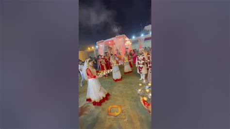 Best Bride Groom Entry Rajwadatall Entry Varmala Varmalaceremony Youtube