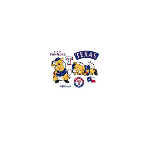 Texas Rangers Mascot - Rookie League Wall Decal | Shop Fathead® for ...