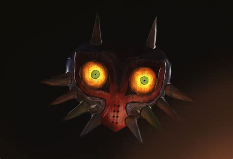 ArtStation - Majora's Mask painting