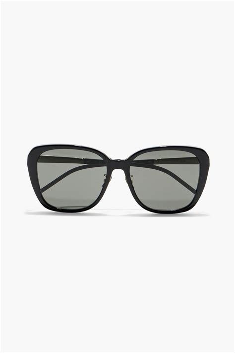 Saint Laurent Square Frame Acetate Sunglasses In Black Endource