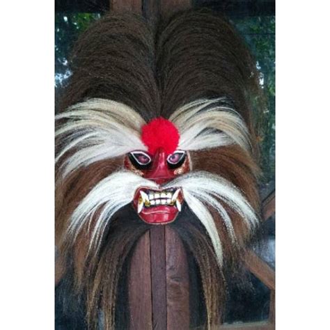 Jual Topeng Bujang Ganong Pakem Reog Jaranan Shopee Indonesia