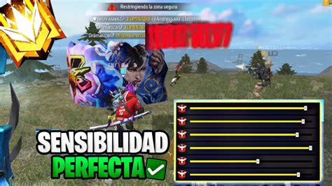 Sensibilidad Free Fire Con Seguimiento A La Cabeza Configuraci N Para