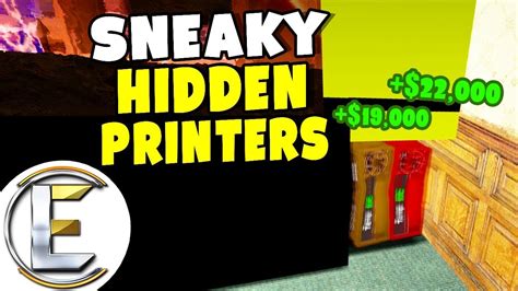 Sneaky Hidden Printers No One Finds Them Gmod DarkRP Life Best