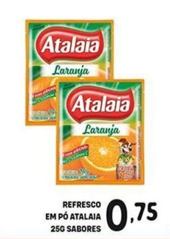 Refresco Em Po Atalaia 250g Sabores Oferta Na Bom Dia