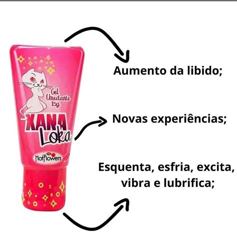 Xana Loka Em Gel G HOT FLOWERS Shopee Brasil
