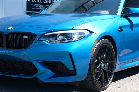 2019 BMW M2 Competition Long Beach Blue DETAILERSHIP