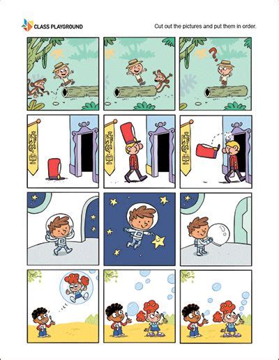 printable story sequence set story sequencing sequencing pictures