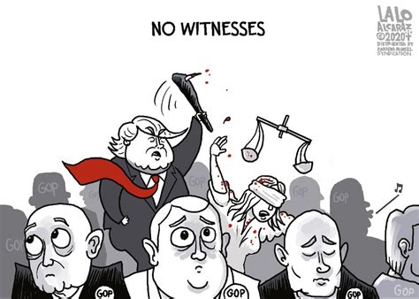 Cartoon: No witnesses