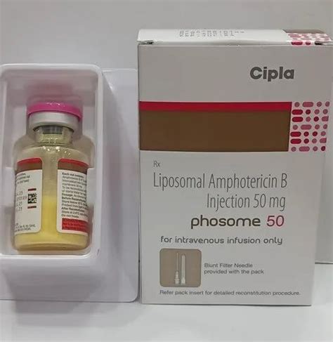 Liposomal Amphotericin B Injection Mg Phosome Cipla Ltd