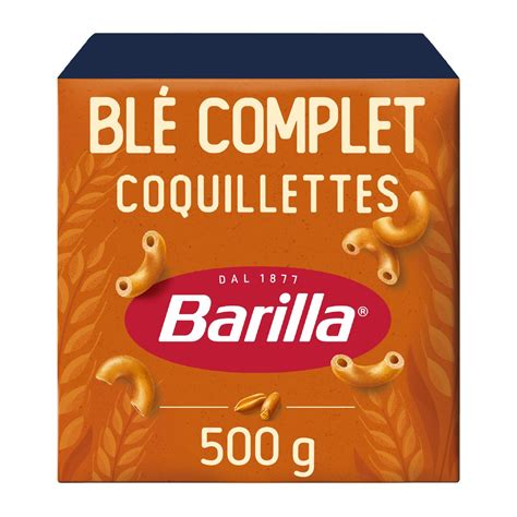 Barilla Coquillettes Au Bl Complet G Pas Cher Auchan Fr