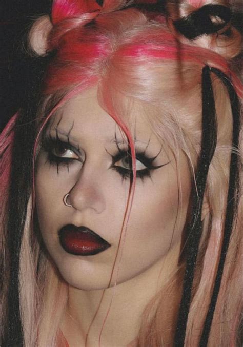 Pin By Ксения On Make Up Punk Makeup Dope Makeup Swag Makeup