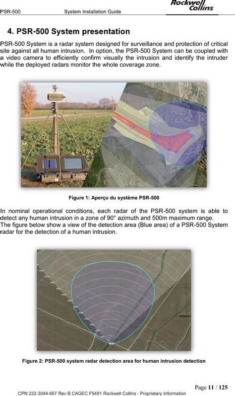 Rockwell Collins 5972410 Perimeter Surveillance Radar User Manual EN