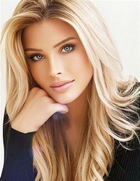 Pin On Красивые лица Gorgeous Blonde Blonde Beauty Beautiful Hair