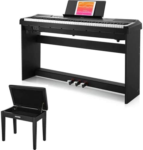 Donner Dep Beginner Digital Piano Donner Piano Bench Pricepulse