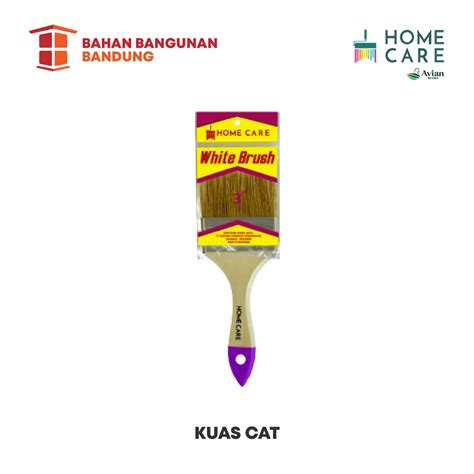 Jual Kuas Cat White Brush Homecare Berbagai Ukuran Inch Murah