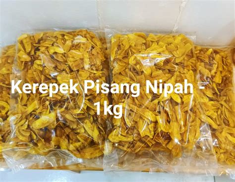 Kerepek Pisang Nipah Food Drinks Local Eats On Carousell