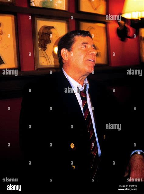 Jerry Lewis Appears At Sardis Restaurant To Promote His Appearance As