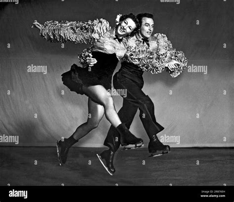 San Francisco California August 26 1940 Ice Follies Stars Bruce