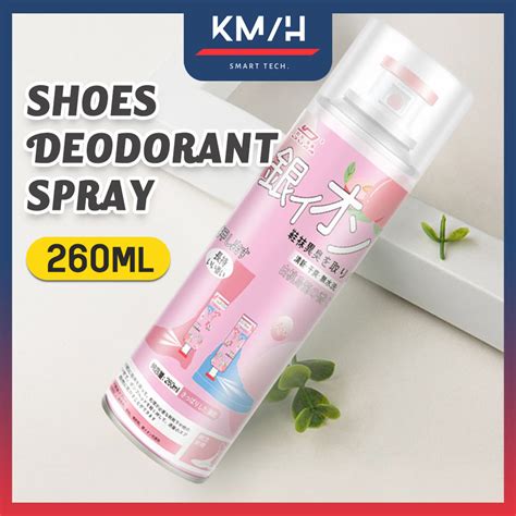 Ml Peach Shoes Deodorant Spray Antibacterial Remove Bad Shoe Smell