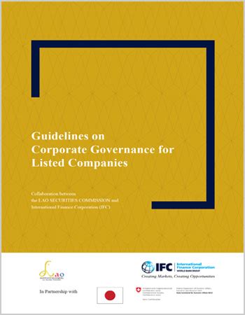 Guidelines On Corporate Governance For Listed Companies United Nations