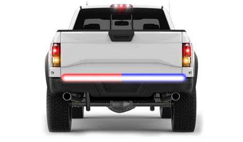 60 LED Truck Tailgate Warning LED Light Bar T TGW60 STL