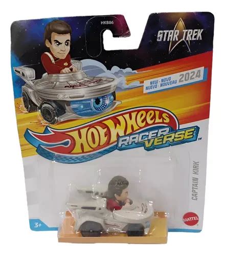 Hot Wheels Racerverse Captain Kirk Star Trek Envío gratis