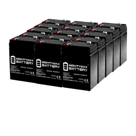 MIGHTY MAX BATTERY 6V 4 5AH Replacement Battery For Power Rite PRB64