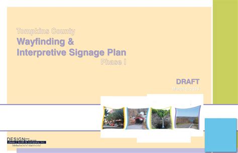 Pdf Tompkins County Wayfinding Interpretive Signage Plan