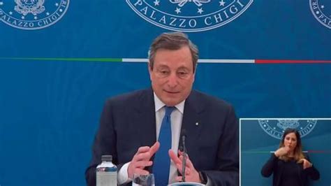 Conferenza Stampa Draghi Dal Aprile Riaperture E Zona Gialla