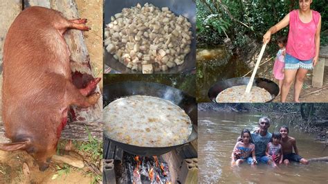 PREPARANDO PORCO CAIPIRA MUITA FARTURA UM SABADO MUITO ESPECIAL