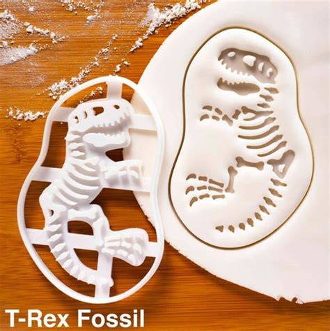 T Rex Fossil Ausstechform Mit Stempel Guetzli Ausstecher Kaufen Auf