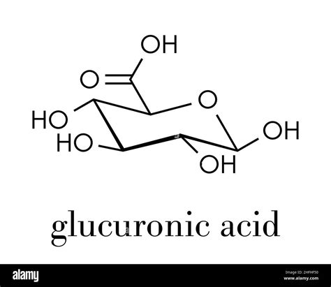 Udp Glucuronic Acid Cut Out Stock Images Pictures Alamy