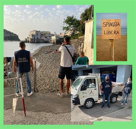 Operazione Spiagge Libere Ischia Press