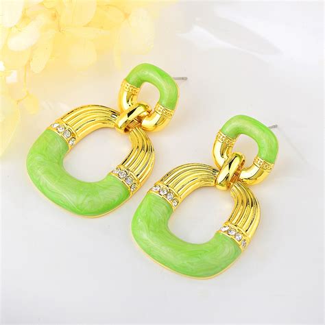 Gold Plated Classic Dangle Earrings At Super Low Price