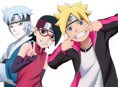 Boruto And Friends Anime Boruto Naruto Next Generations Team Konohamaru