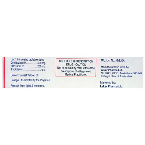 Nor Metrogyl Plus Tablet Price Uses Side Effects Composition